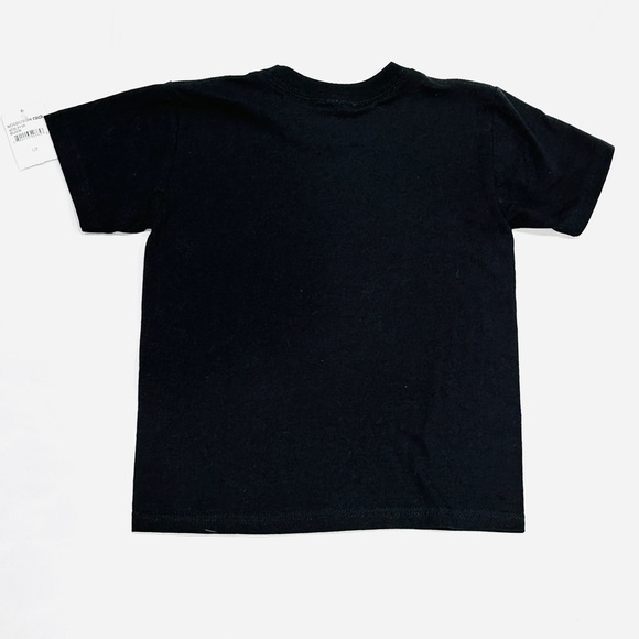 NWT Kid Dangerous Kids Astronaut Pizza Black Graphic T-shirt - Picture 4 of 4